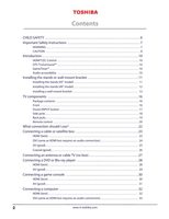 Toshiba 43L420UOM TV Operating Manual